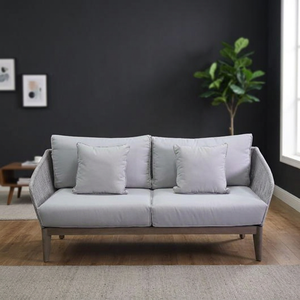 Muebles de Jardín de Lujo, Conjunto Modular de Madera para Patio, Sofá de Exterior Moderno y Ecológico para Hotel, Apartamento, Villa - Product Image 3
