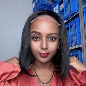SDD 5X5 HD <b>Short</b> Bob <b>Wig</b> Super Double Drawn Quality 100% Human Hair <b>Short</b> <b>Wig</b> Full Density - Product Image 1