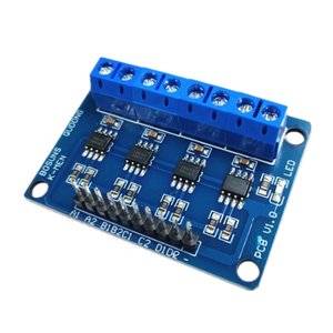 Módulo de controlador de motor de CC de 4 canales L9110S Dual <span class=keywords><strong>H</strong></span>-Bridge 2,5 V-12V 800mA para Smart Car/Robotics - Product Image 2