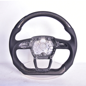 Volante LED de fibra de carbono forjada en stock para <span class=keywords><strong>Audi</strong></span> <span class=keywords><strong>B8</strong></span> B9.<span class=keywords><strong>5</strong></span> C8 A3 <span class=keywords><strong>A4</strong></span> A5 A6L A8 Q2 Q2L Q3 Q3L Q5 Q5L Q7 Q8 RS3 SQ5 (Disco desnudo) - Product Image 6