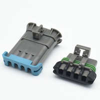 Prises de résistance de soufflerie automobile 4 voies, boîtier en plastique étanche pour Buick 12129600 12129565