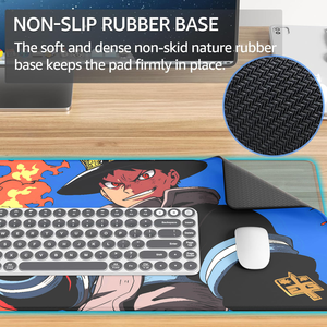 Diseño de inspiración japonesa resistente a los líquidos superficie ultrasuave seguimiento preciso alfombrilla para ratón gaming - Product Image 5