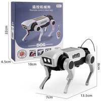HY198 Jouet Intelligent Solaire Robot Chien Science Technologog Électrique Éducatif Tige Jouets Assemblage Puzzle Enfant jouet