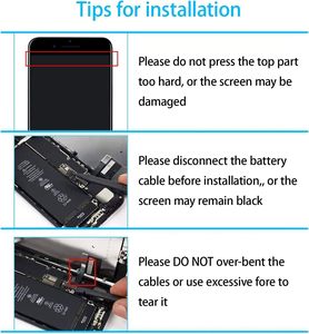 Mobkitfp Cho 8/Se2020 2nd Gen Màn Hình Màn Hình Màn Hình Thay Thế Màu Đen Đầy Đủ Lắp Ráp 4.7-Inch Cảm Ứng <span class=keywords><strong>Digitizer</strong></span> A2275/A2298/A2296 - Product Image 5