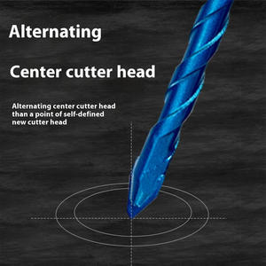 <span class=keywords><strong>Foret</strong></span> à carreaux de céramique super dur, perceuse excentrique à tête décalée pour béton, perceuse triangulaire spéciale - Product Image 6