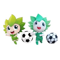 Boneka Plush Kustom & Maskot IP Mainan Buatan Khusus dengan Isian Kapas Serat Gantungan Kunci & Liontin untuk Usia 14+