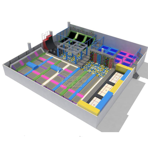 Big Euro. Tiêu Chuẩn ASTM Nhảy <span class=keywords><strong>Trampoline</strong></span> Công Viên Trong Nhà 2PfG 2524, PAS 5000, XP S52-370-1, ASTM F2970, GB 19079.23 - Product Image 1
