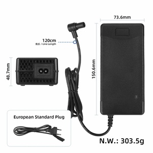 ที่ชาร์จ54.6V2A พร้อมอะแดปเตอร์เชื่อมต่อ2X Xiaomi สำหรับ Xiaomi 4 Pro 2ND GEN 4 ultra navee S65ไฟฟ้าสกู๊ตเตอร์ EU US UK Plug - Product Image 2