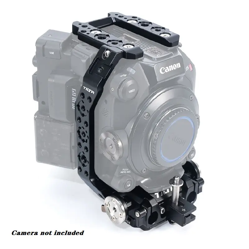 قفص كاميرا Tilta لكانون C500 Mk II/C300 Mk III يقلل من التآكل ويدعم الملحقات
