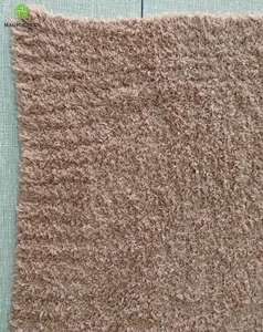 Couverture magique verte super douce de luxe aux États-Unis meilleure vente de couleur marron nouvelle technologie en fil à plumes en <span class=keywords><strong>tricot</strong></span> uni pour bébé adulte - Product Image 2