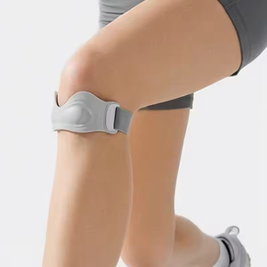 Soporte <span class=keywords><strong>de</strong></span> <span class=keywords><strong>Rodilla</strong></span> Profesional <span class=keywords><strong>de</strong></span> Silicona para Tendón Rotuliano, Ajustable y Ligero, para Gimnasio, Fitness y Deportes, Venta al Por Mayor - Product Image 1