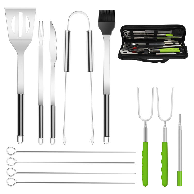 Heavy Duty Barbecue Kit with extra