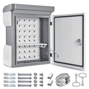 Contenitore <span class=keywords><strong>Esterno</strong></span> per Caricatore EV in Lega di Alluminio Personalizzato con Design a Ventilazione Monoblocco per Esterni - Product Image 1