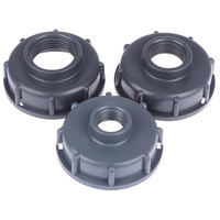 Bec verseur de Valve en plastique DIN61 S60x6 IBC avec adaptateur de réservoir de fourre-tout IBC/connecteur de raccord