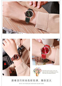 นาฬิกาผู้หญิงลำลองตัวเลขโรมันสำหรับทุกวันสไตล์นักเรียนวินเทจของขวัญคริสต์มาส - Product Image 2