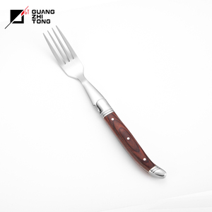 Offre Spéciale Lames En Acier Inoxydable Écologique Pakkawood Coulée Forgé Manche <span class=keywords><strong>Laguiole</strong></span> Couteaux <span class=keywords><strong>et</strong></span> Fourchettes Ensemble pour la Cuisine - Product Image 2