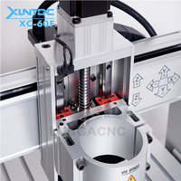 Routeur CNC XC-60F XC-40F Graveur 3 axes 4 axes PCB PVC Acier inoxydable Or Gravure sur métal Sculpture Fraisage Machine 0.8KW 1.5KW