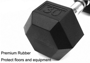 HEX quả tạ miễn phí Trọng lượng với thép cao su xây dựng cho hiệu quả phòng tập thể dục tập thể dục sức mạnh Đào Tạo-Ergonomic bền Non-Slip - Product Image 4