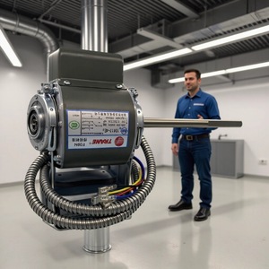Moteur de climatiseur Trane YDK12-4E3, pièce de système central à 12 axes - Product Image 1