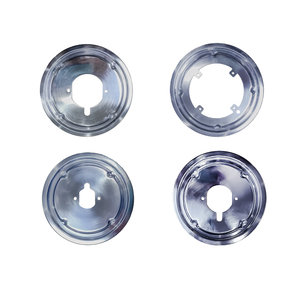 Protezione Antispruzzi <span class=keywords><strong>per</strong></span> Fornello a Gas in Acciaio Inox 304, Vassoio Raccogligocce Resistente al Calore, Protezione Universale <span class=keywords><strong>per</strong></span> Piano Cottura - Product Image 1