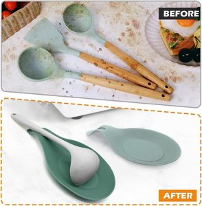 Repose-cuillère en silicone pour la cuisine - Product Image 4