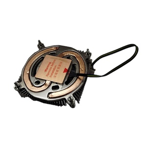 Slim Cpu Cooler for Itx HTPC LGA1200 115X Cooling 4Pin PWM CPU <b>Fan</b> Aluminum Fin Heatsink and Copper Heatpipes Base CPU Cooling - Product Image 2