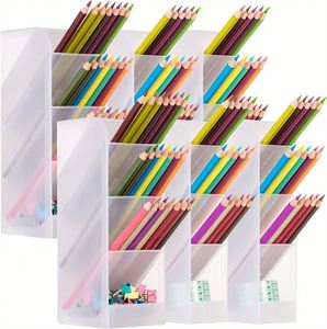 Série de bureaux à domicile Rangement de bureau Fournitures de bureau Porte-stylo coloré Rack de rangement - Product Image 6