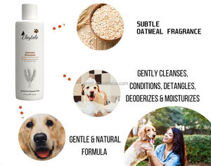 Private Label Biologische Veganistische Hondenshampoo Hondenverzorging Dispenserende Hondendouche Dieren Droogshampoo - Product Image 3