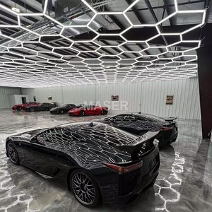 Nhà máy hình lục giác ánh sáng 8x16 cho chăm sóc xe rửa xe phòng dẫn nhà để xe Trần Ánh Sáng Công cụ làm việc dẫn ánh sáng - Product Image 3