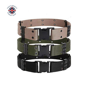 Cinturón Táctico de Seguridad para Hombre, de Poliéster, con Hebilla de Aleación, Logotipo Personalizado, Accesorio de Uniforme de Seguridad Diaria - Product Image 1