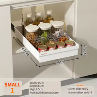 Ausziehbare Schublade für Küchenschrank-Organizer Ausziehbare Regale Vorrats regal Ausziehbarer Schrank-Organizer