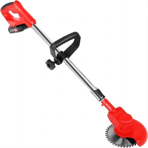 21V Industrial Rechargeable Electric Lawn <b>Mower</b> Folding Handle Cordless DIY Multi-Functional Household Weeder Lithium Battery - Product Image 2