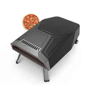 Horno de pizza a gas portátil para interiores y exteriores, cocina independiente, precio barato
