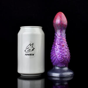 FAAK 성인 제품 매장 인공 현실적인 동물 섹스 토이 제기 도트 항문 자극 엉덩이 플러그 딜도 여성 자위 - Product Image 3