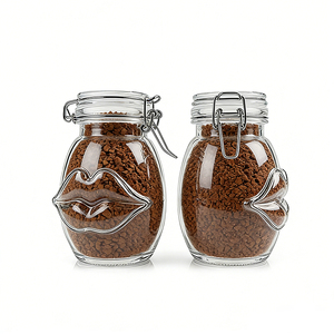 Contenitore <span class=keywords><strong>per</strong></span> Caffè in Grani con Coperchio Ermetico <span class=keywords><strong>per</strong></span> Mantenere il Cibo Fresco, Barattolo in Vetro Trasparente <span class=keywords><strong>per</strong></span> Caffè, Fornitore all'Ingrosso - Product Image 5