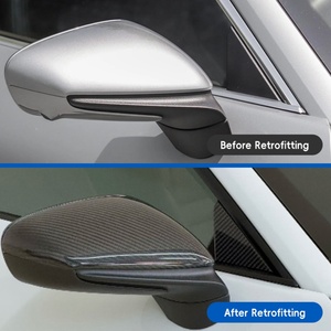 Triángulo de Ventana Delantera de Fibra de Carbono para Actualización de Automóviles 2019-2025, Nuevo, Compatible con 911 992, Fibra de Carbono Seca - Product Image 2