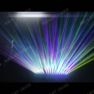 Dj Lightful 5W X 6 Moving Head Zes-Eye Full Color Mini Animatie Laserpodiumverlichting Met Scanner