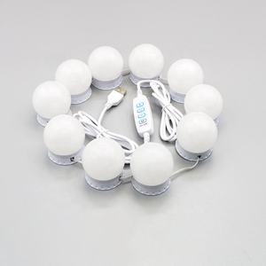 Bombillas LED <span class=keywords><strong>para</strong></span> <span class=keywords><strong>espejo</strong></span> <span class=keywords><strong>de</strong></span> maquillaje, USB, 5V, luces <span class=keywords><strong>para</strong></span> <span class=keywords><strong>espejo</strong></span> <span class=keywords><strong>de</strong></span> tocador, iluminación <span class=keywords><strong>para</strong></span> tocador <span class=keywords><strong>de</strong></span> <span class=keywords><strong>baño</strong></span>, lámpara <span class=keywords><strong>de</strong></span> pared LED regulable - Product Image 4