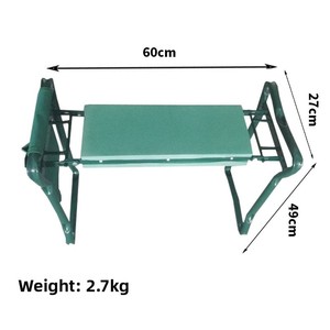 Silla Plegable para Jardín con Metal y Tela para Jardinería - Product Image 3