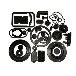 Factory Manufacturing Rubber Seal black color silicone rubber grommets products