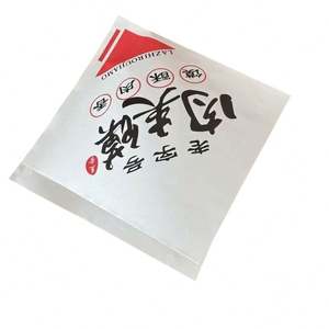 Papel de Envoltura Personalizado de 80g, Grado Alimenticio, Antigrasa, para Hamburguesas, Piruletas, Sándwiches Personalizados, Fideos Dobles - Product Image 5