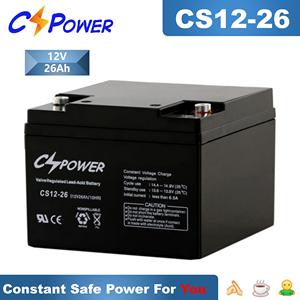 CSPower 12V 26ah 딥 사이클 AGM <span class=keywords><strong>UPS</strong></span> Vrla 납산 저장 배터리 CS12-26 - Product Image 2