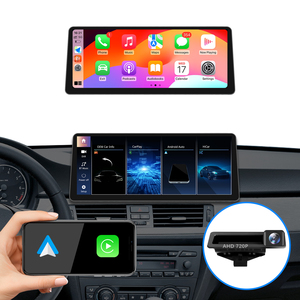Navegador GPS Ultra Delgado de 12.3 Pulgadas HD 1920x720 IPS/OLED con CarPlay Inalámbrico y Android Auto para BMW E90/E91/E92/E93 320i, <span class=keywords><strong>Mapa</strong></span> Mundial - Product Image 1
