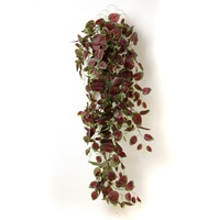 Plantes suspendues artificielles, décoration de plafond de simulation, plantes suspendues vertes artificielles en plastique, feuilles de vignes