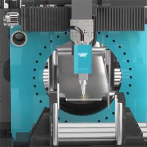 Trung Quốc Nhà sản xuất nâng cấp thiết kế sợi Laser máy cắt với một thể Cutter Head giá - Product Image 5