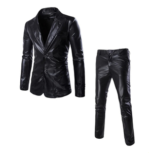 Completi Casual placcato in <span class=keywords><strong>oro</strong></span> M-3XL, completi da uomo aderenti aderenti europei e americani - Product Image 3