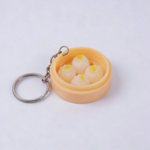 Chaveiros de PVC com Comida Simulada no Atacado, <span class=keywords><strong>Mini</strong></span> Chaveiros Divertidos de PVC com Comida Simulada, Acessórios Decorativos para Pendurar em Mochilas - Product Image 1