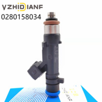 Pièces automobiles Injecteur de carburant 0280158034 8200227124 Pour Dacia 2004 Lodgy Dokker Renault Logan 1.4-1.6l