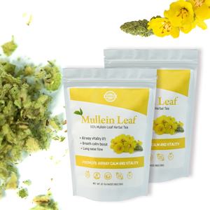 Té de Hoja de Gordolobo Chinaherbs, Bolsitas de Té de Flores Frescas en Caja a Granel, Limpia las Vías Respiratorias y Promueve la Respiración Normal - Product Image 2