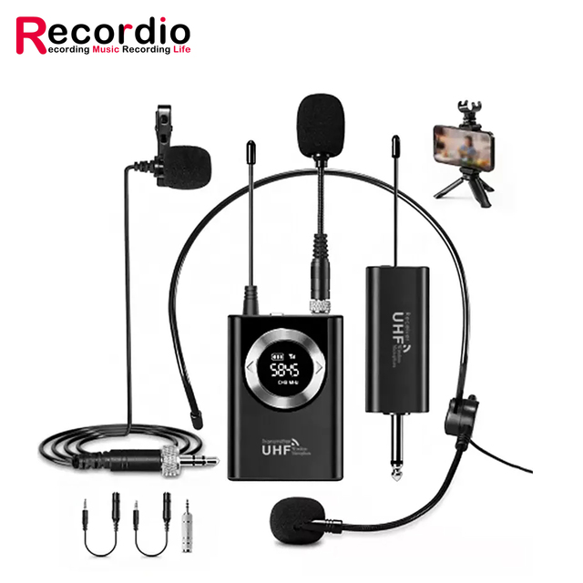 GAW-F09 Professional Plug and Play Wireless Headset Microphone FM Portable Outdoor Teaching Mic